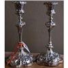 Image 1 : Pair Antique Sheffield Candlesticks, c. 1830. #2365497