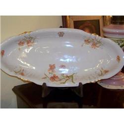 LIMOGES PORCELAIN  FISH PLATE  #2365506