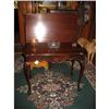 Image 1 : Chippendale Style Mahogany Game, Dining , Table#2365543