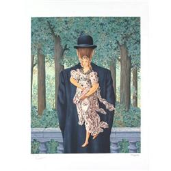 L/E Magritte Lithograph  Osaka City Museum #2365844