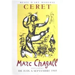 Limited Chagall The Circus, 1968 Lithograph #2365853