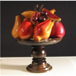 A COMPOTE CARVED FROM WOOD! #2365943
