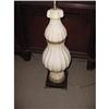 Image 1 : Large Alabaster and Bronze table lamp #2365993