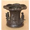Image 1 : Musical Cats Bronze Vase #2365994