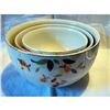 Image 1 : Hall Jewel Tea Autumn Leaf Nested Bowls #2375544