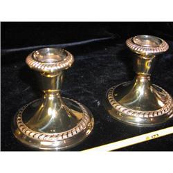 Pair Gorham Silver Console Candle Holders in #2375581