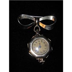 Marvin (Swiss) Gold Lapel Pin Watch - Ladies #2375588