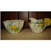 Image 1 : ROYAL PARAGON FLOWER HANDLE CREAMER & SUGAR #2375600