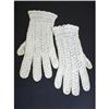 Image 1 : ANTIQUE HAND MADE LACE LADIES GLOVES #2375647
