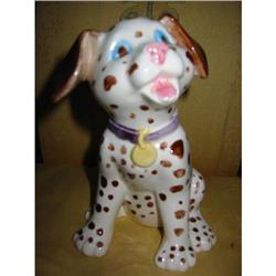 Folk pottery of Dog figurine vintage! #2375706