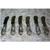 Image 1 : Porcelain Handled Set of 6 French knives #2375748