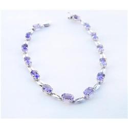 Genuine Amethyst Bracelet #2375879