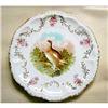 Image 1 : Plate Quail Roses Plate Bavaria Collector #2375889