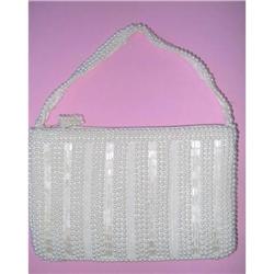 Handbag Glass Bugle Bead - Hand Made In Japan #2375984