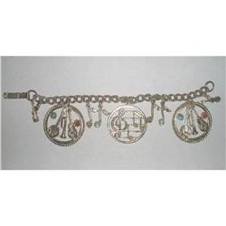 Vintage Charm Bracelet Music Theme #2376014