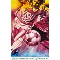 Pierre Monory Affiche Mundial 1982 Offset#2376355