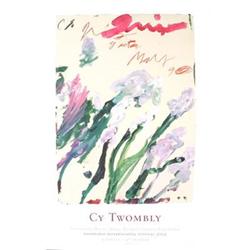 Cy Twombly Nicola's Iris Offset Lithograph #2376401