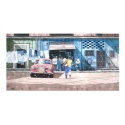 Dwight Baird Pink Mercedes with blue market #2376535