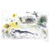 Image 1 : Marc Chagall Les Amoreaux a L'isba Lithograph #2376558