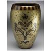 Image 1 : BURNISHED GOLD PAINTED PORCELAIN VASE NEW #2376687