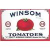 Image 1 : 2 VINTAGE TOMATO GREEN BEAN VEGETABLE SIGNS #2376947