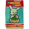 Image 1 : VINTAGE WIND-UP MUNCHING BUNNY RABBIT TOY  #2376963