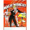 Image 1 : VINTAGE MAGIC MIRACLE MAGICIAN POSTER #2376980