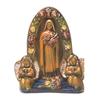 Image 1 : VINTAGE RELIGIOUS MOTHER MARY CHALKWARE STATUE #2376984