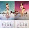 Image 1 : 3 OLD VINTAGE CHINESE PINUP CALENDARS #2377008