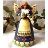 Image 1 : JIM SHORE ANGEL W TEAPOT STATUE * ENESCO #2377025