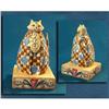Image 1 : JIM SHORE FAT CAT STATUE * ENESCO HEARTWOOD #2377032