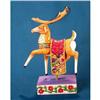 Image 1 : JIM SHORE REINDEER STATUE RED BLANKET * ENESCO #2377038