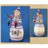 Image 1 : JIM SHORE SNOWMAN STATUE W ORNAMENTS  * ENESCO #2377039