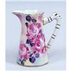 Image 1 : PORCELAIN FLORAL PITCHER / NEW #2377194