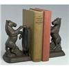 Image 1 : CAST IRON HORSE BOOKENDS BLACK PAINT / NEW #2377228