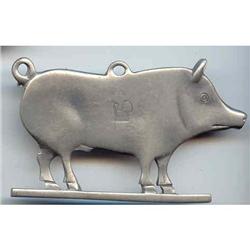 SALE Large Pig   Pewter #2377330