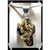 Image 1 : FreeFormed BALTIC Amber Sterling Cross Pendant #2377434