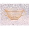 Image 1 : Patrician or Spoke Pink Handled Cream Soup Bowl#2377449