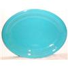 Image 1 : Vintage Fiesta Turquoise Oval Platter #2377483