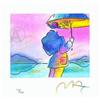 Image 1 : PETER MAX HAND SIGNED UMBRELLA MAN LITHOGRAPH #2377705