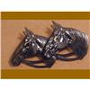 Image 1 : EARLY   Cellluloid signed double HORSE brooch #2377805