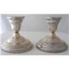 Image 1 : Candlesticks Sterling c1960 .3.3/4" Heavy. #2377938