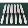 Image 1 : Mother of Pearl Handled Luncheon Knives #2377941
