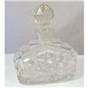 Image 1 : Perfume Bottle . Heavy Lead Crystal c1920 #2377962