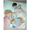 Image 1 : Progessing Family Watercolor Painting  unsigned#2378043