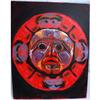 Image 1 : Tribal Mask Oil Painting  OUTSIDER ART? #2378210