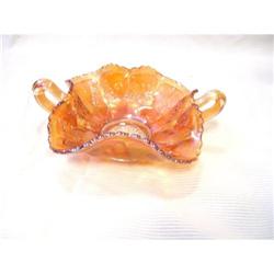 Fenton Butterflies Marigold Bon Bon Bowl #2378332