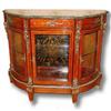 Image 1 : LOUIS XVI STYLE BAHUT / VITRINE (Curio Cabinet)#2392517
