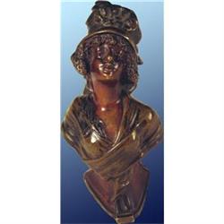 African Young Lady Bronze #2392520