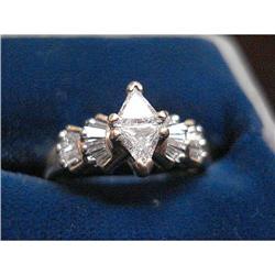 14k Gold Diamond Engagement Ring .66ctw #2392530